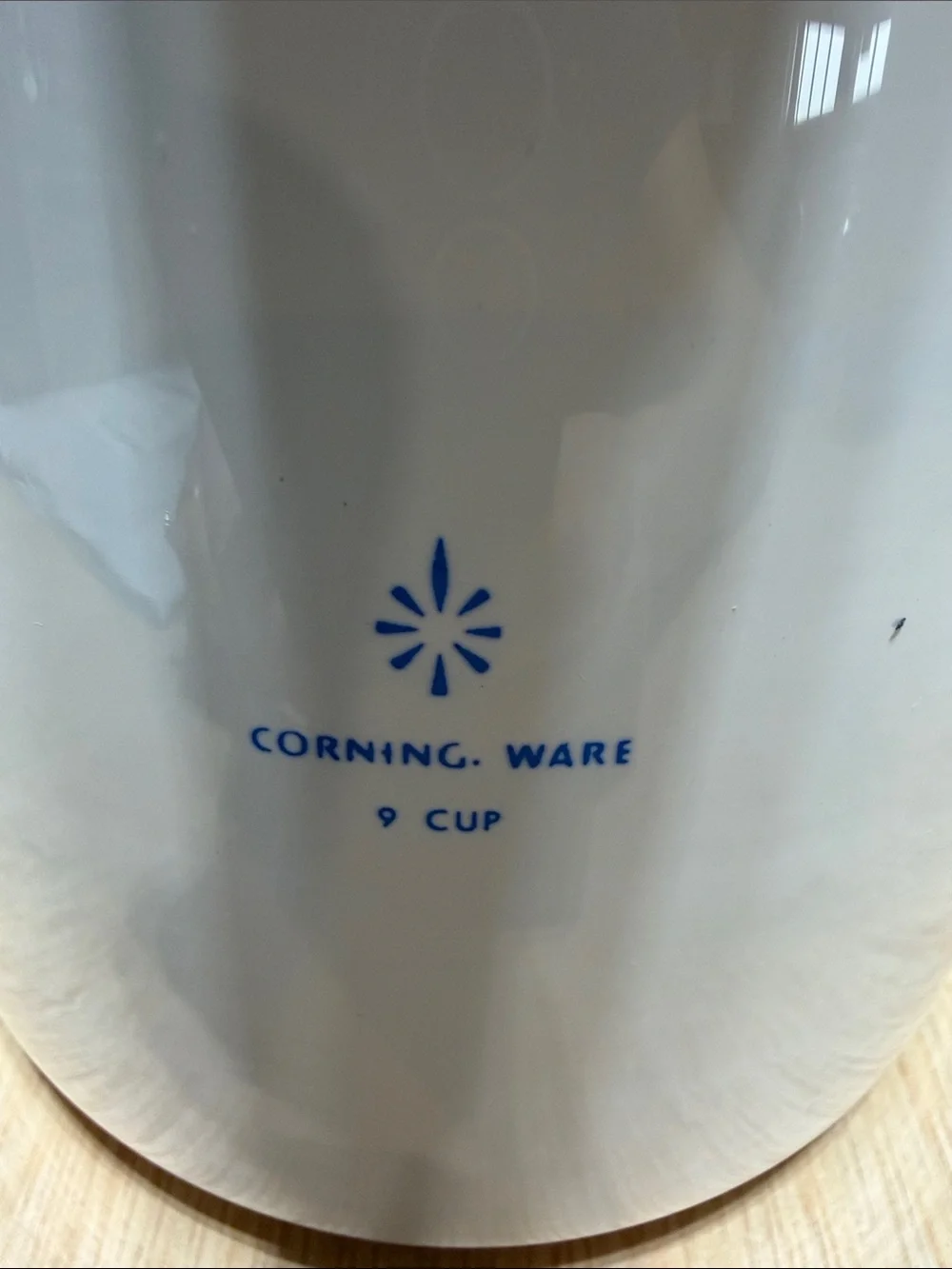 Vintage Corningware 9 Cup Percolater Blue Cornflower Pattern